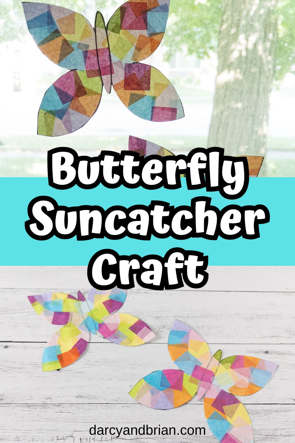 Butterfly Suncatcher Template