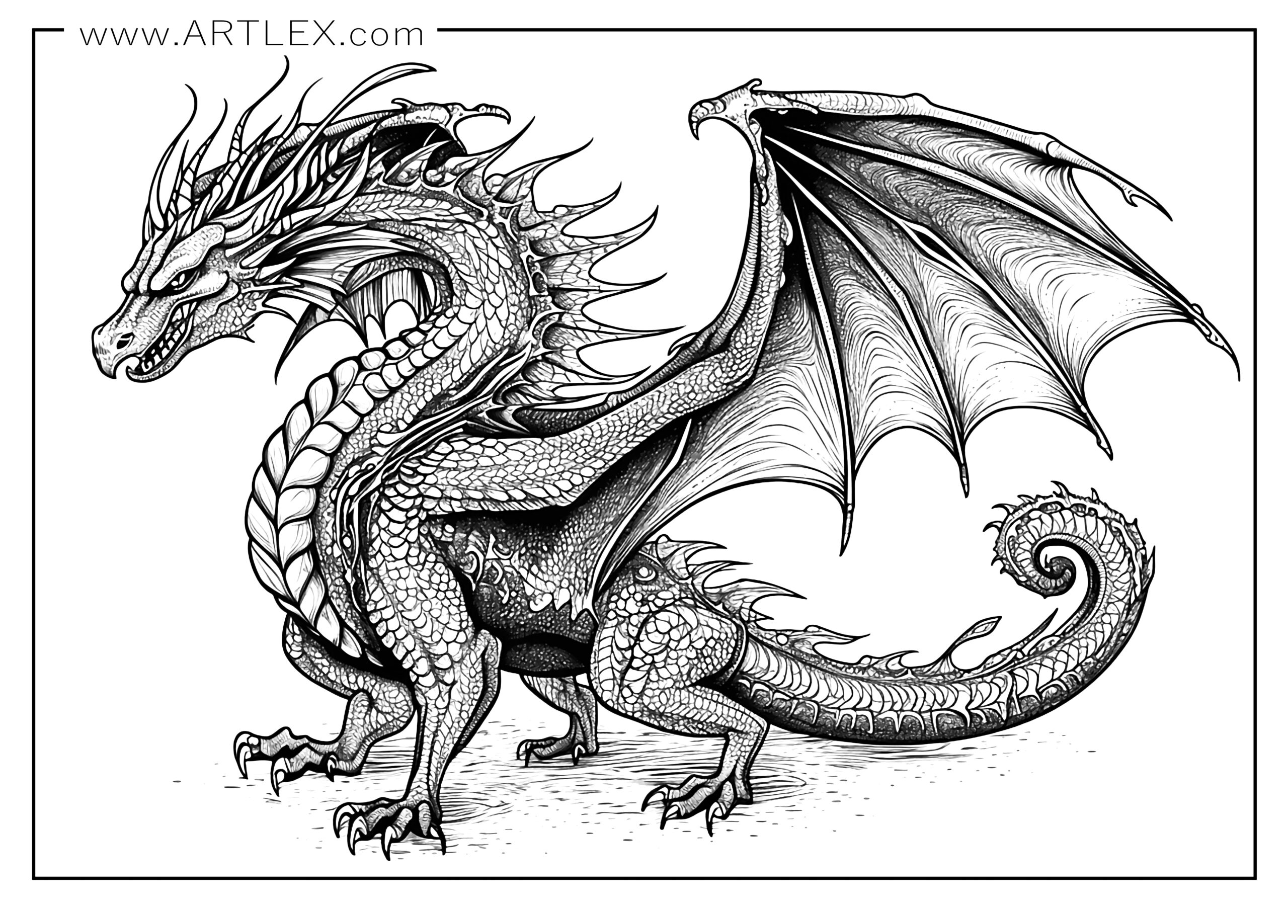 Top 25 Free Printable Dragon Tales Coloring Pages Online Free