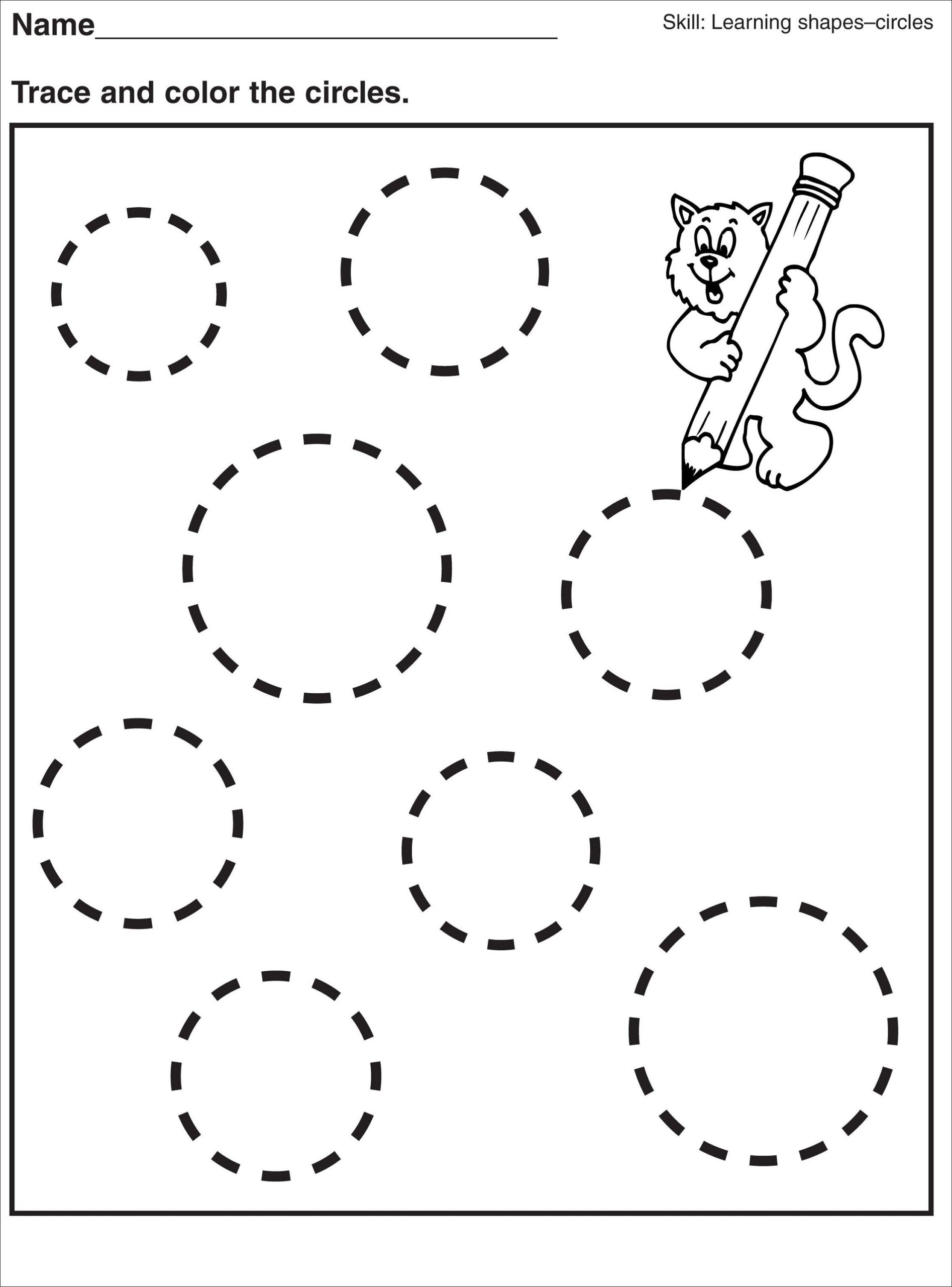 Tracer Pages For Names Activity Shelter Free Printable Preschool 