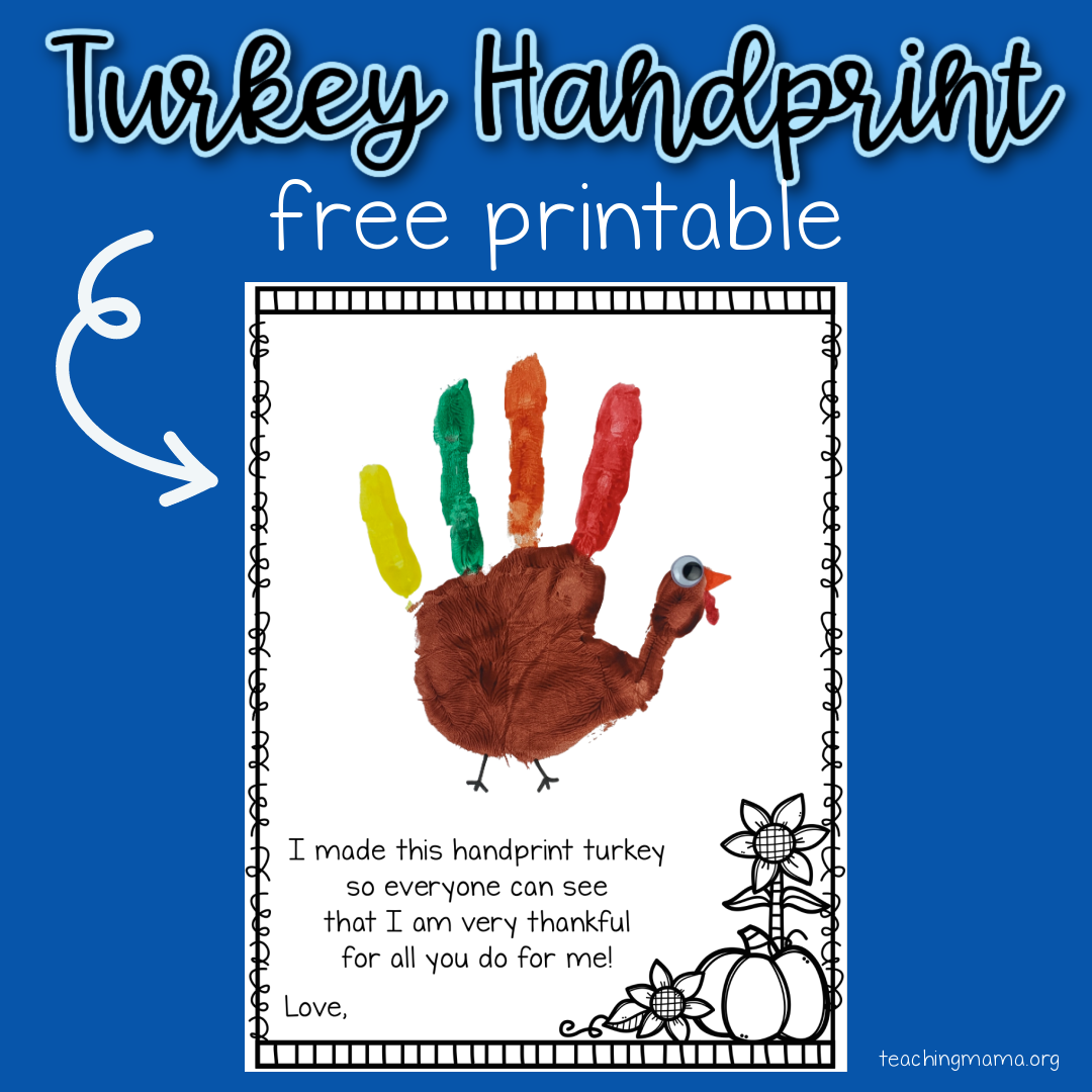 free handprint printable pdf