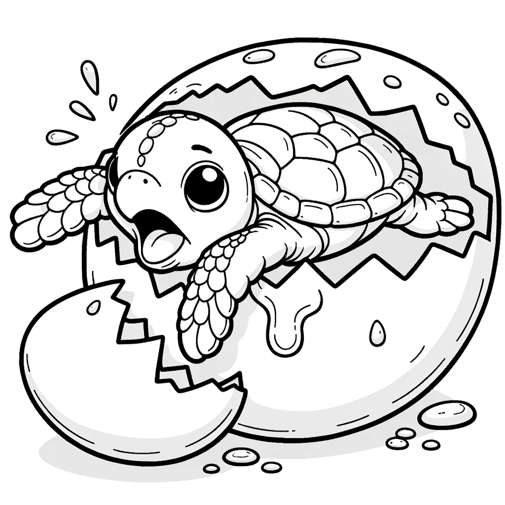 Turtle Coloring Pages Fun Creative Designs For Kids