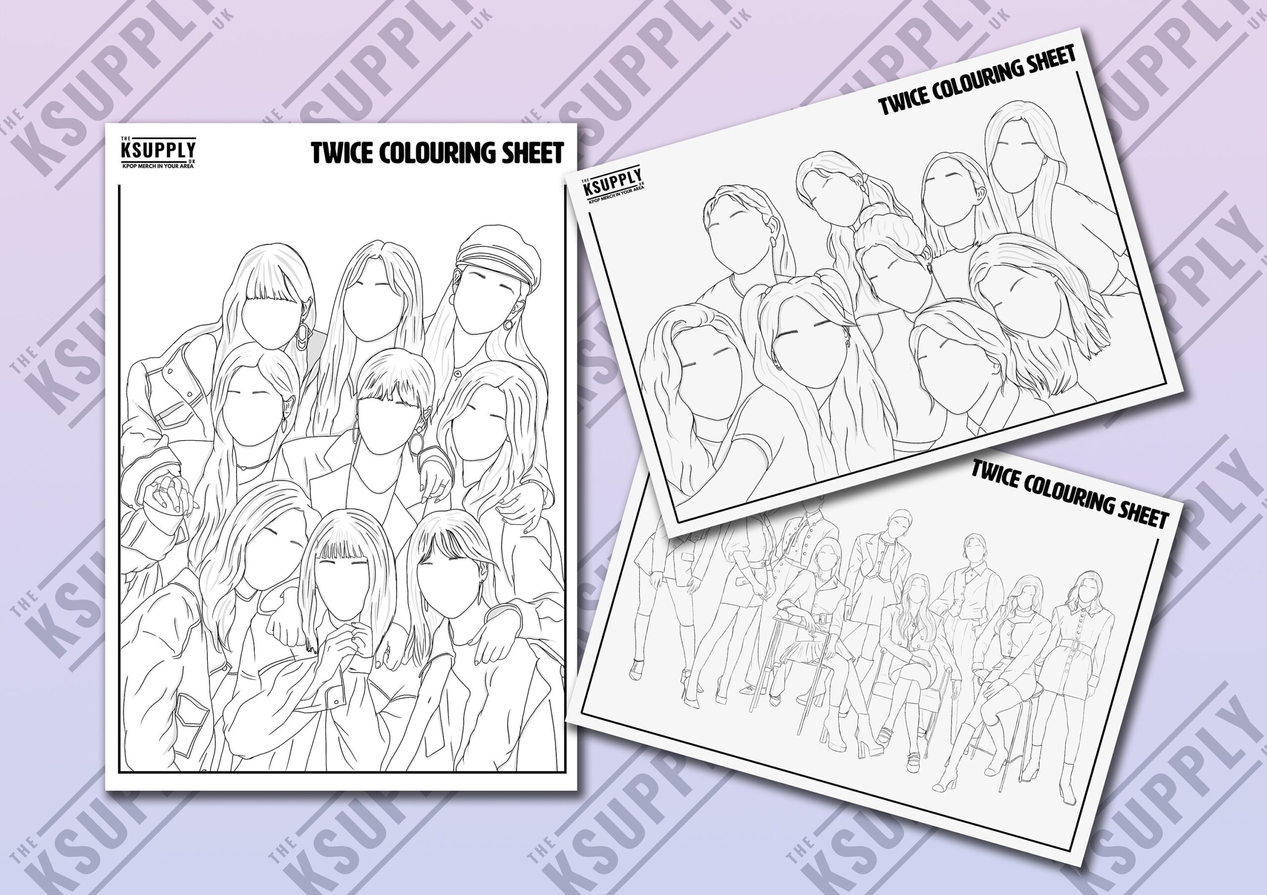 Twice Kpop Coloring Pages Coloring Pages Twice Kpop Coloring Pages 