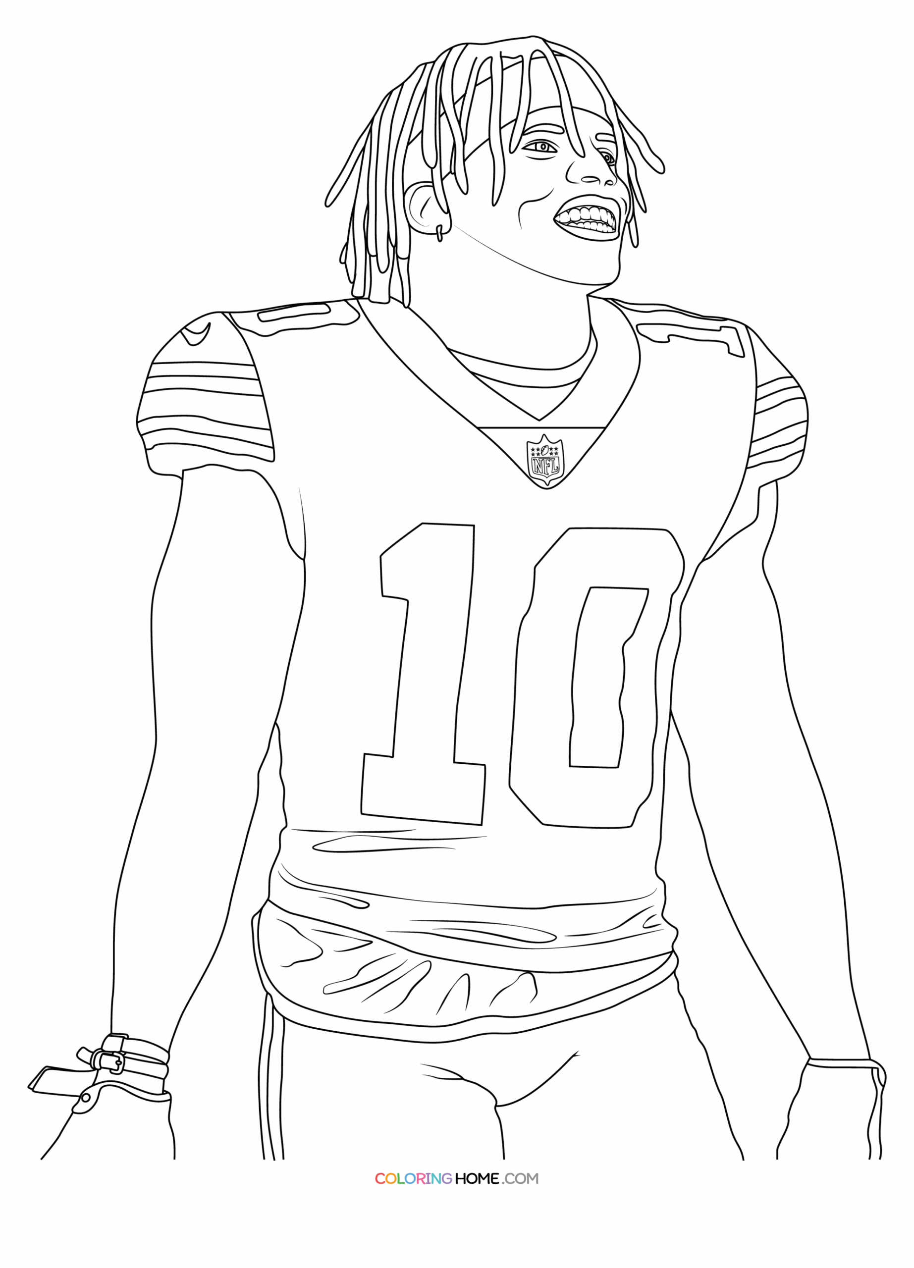 on and off coloring pages