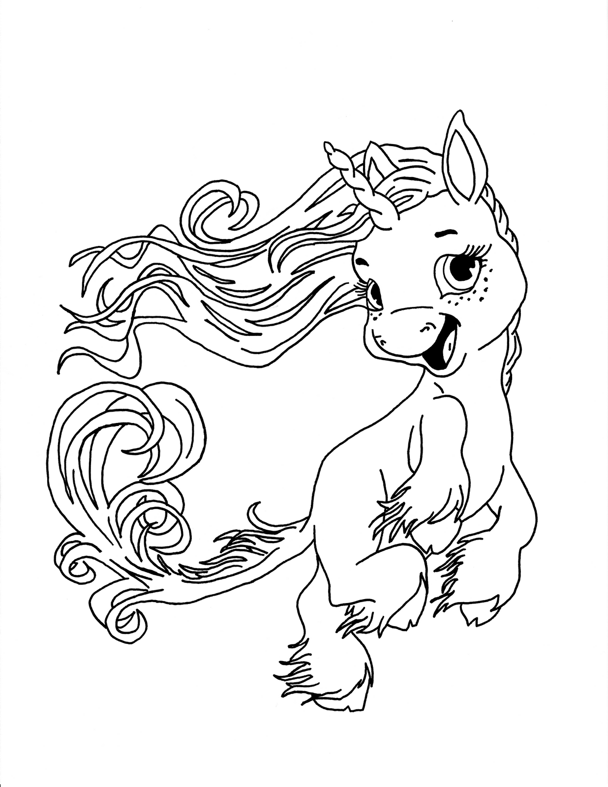 unicorn coloring pages pdf