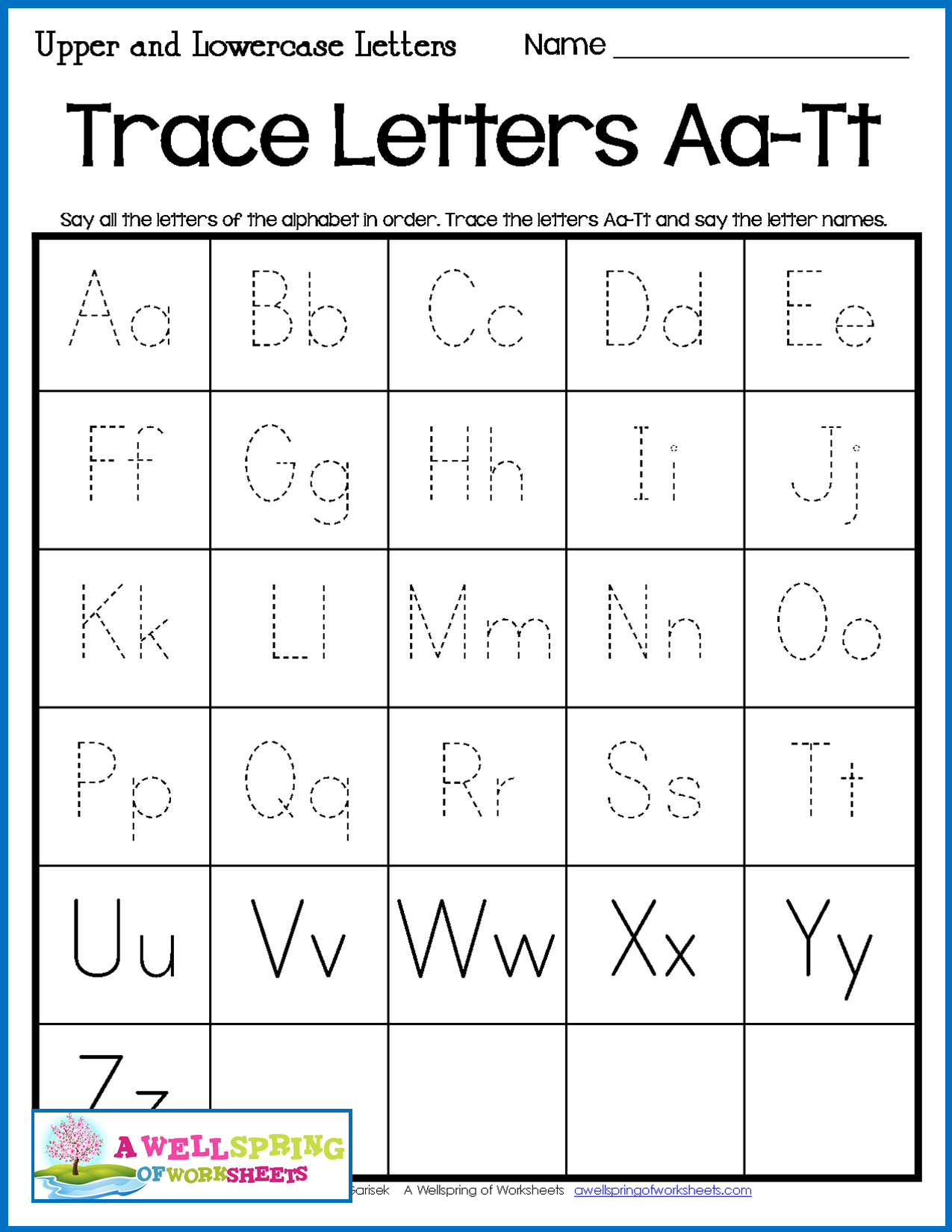printable letters l worksheets