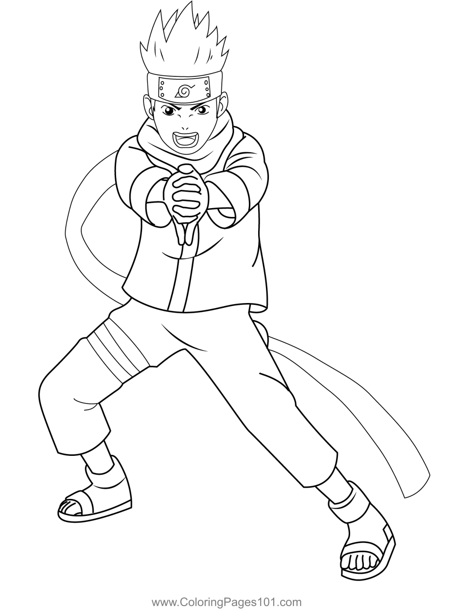 Uzumaki Naruto Coloring Page For Kids Free Naruto Printable Coloring 