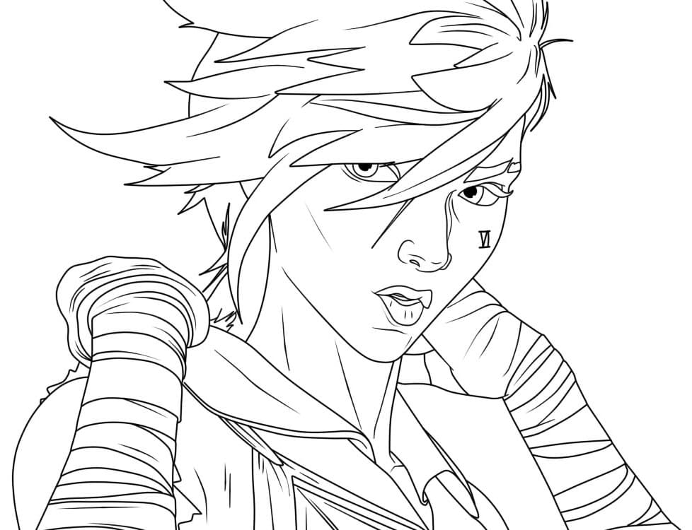 Vi Arcane Coloring Page Free Printable Coloring Pages For Kids