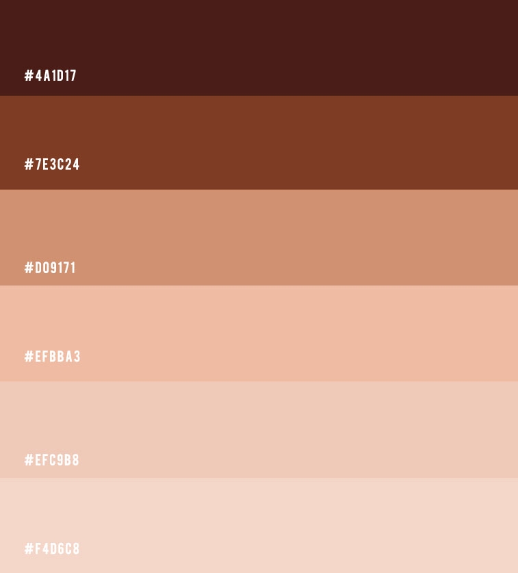 View Earth Tones Colour Palette Gif Soak