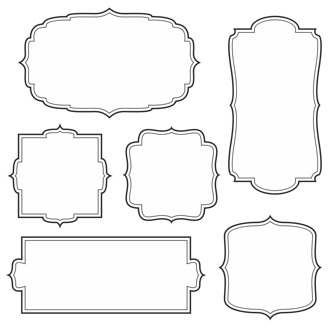 free printable blank labels