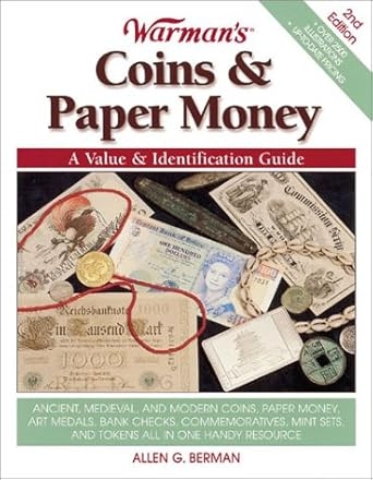 Warman 39 s Coins Paper Money A Value Identification Guide Berman