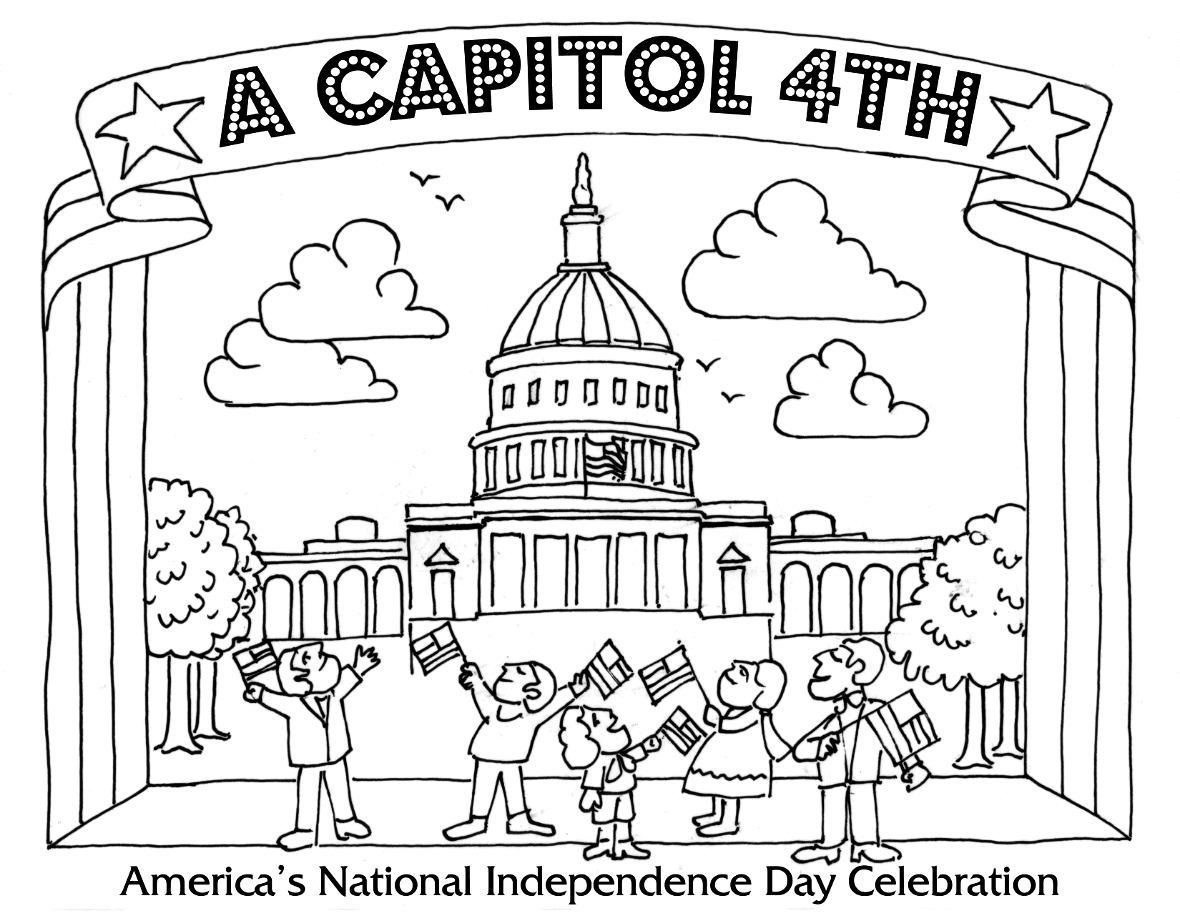 washington dc coloring pages printable