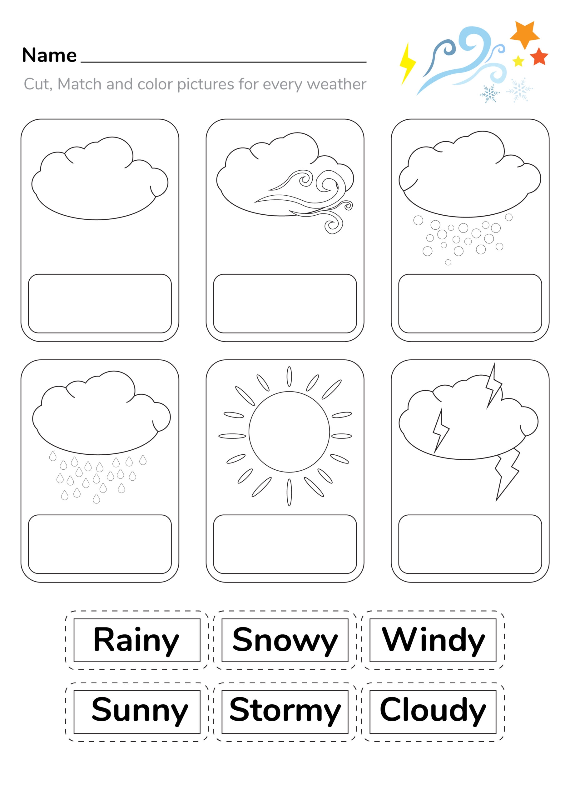 a to e worksheet for kids