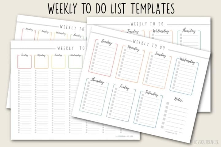 free to do list templates