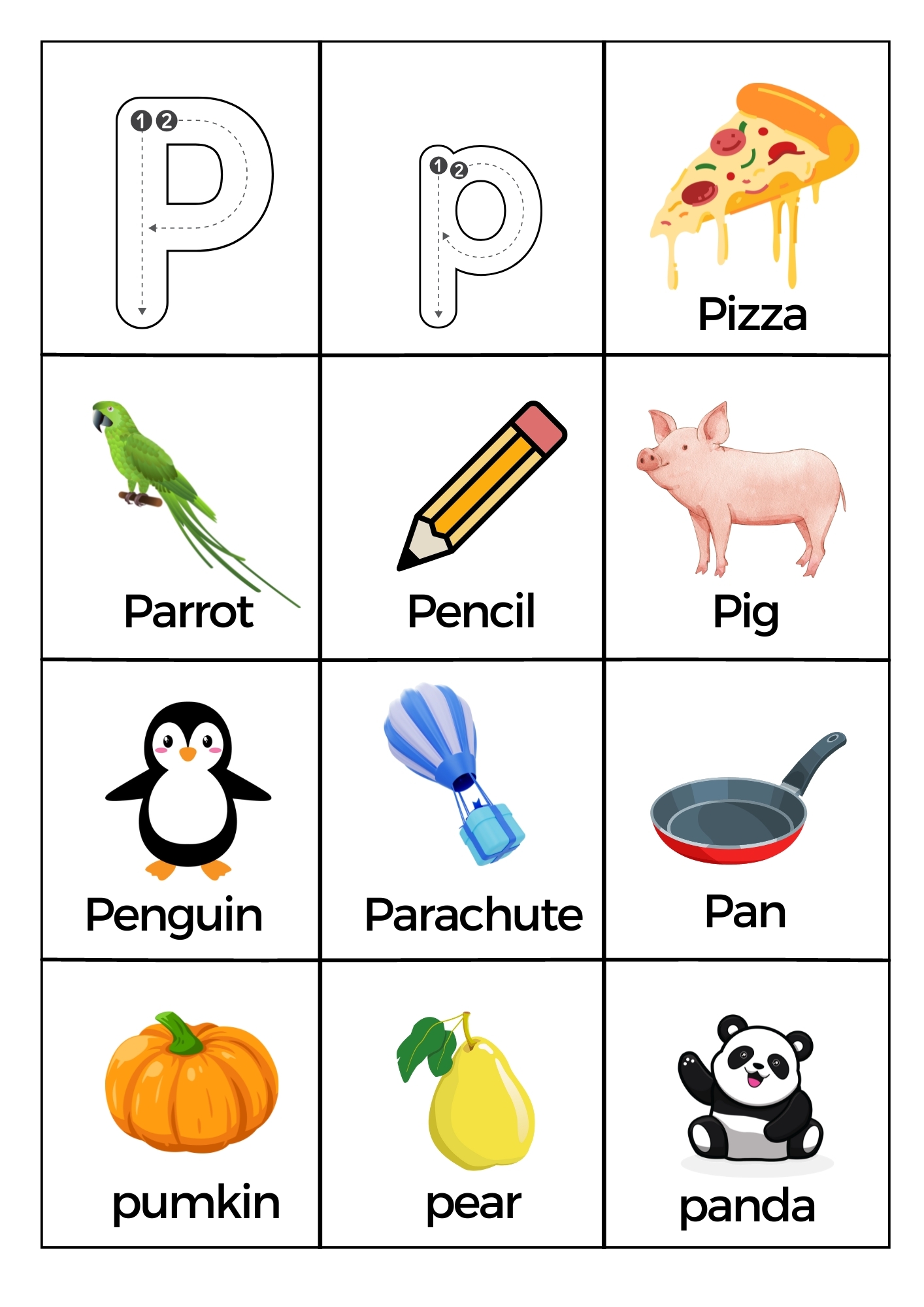 words starting with d worksheets