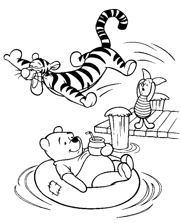 Winnie The Pooh Colouring Pages 26 To Print Or Download For Free