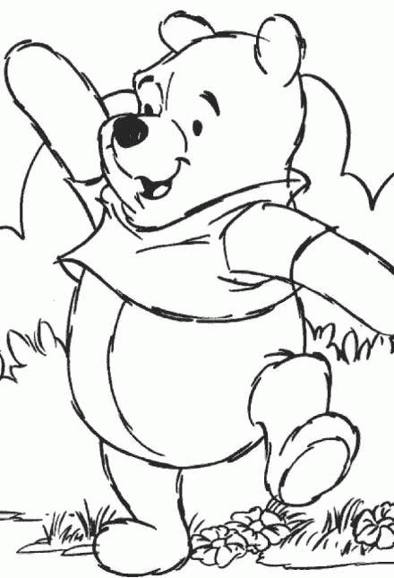 Winnie The Pooh Colouring Sheets Winnie The Pooh Colouring