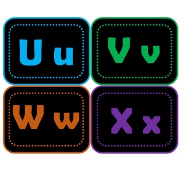 Wordwall Letter Labels 2 By Ser Bilingue Rocks TpT
