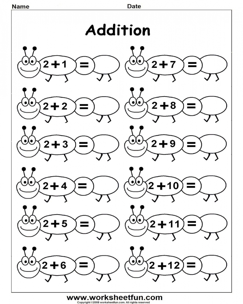 Worksheetfun Free Printable Worksheets Kindergarten Math 
