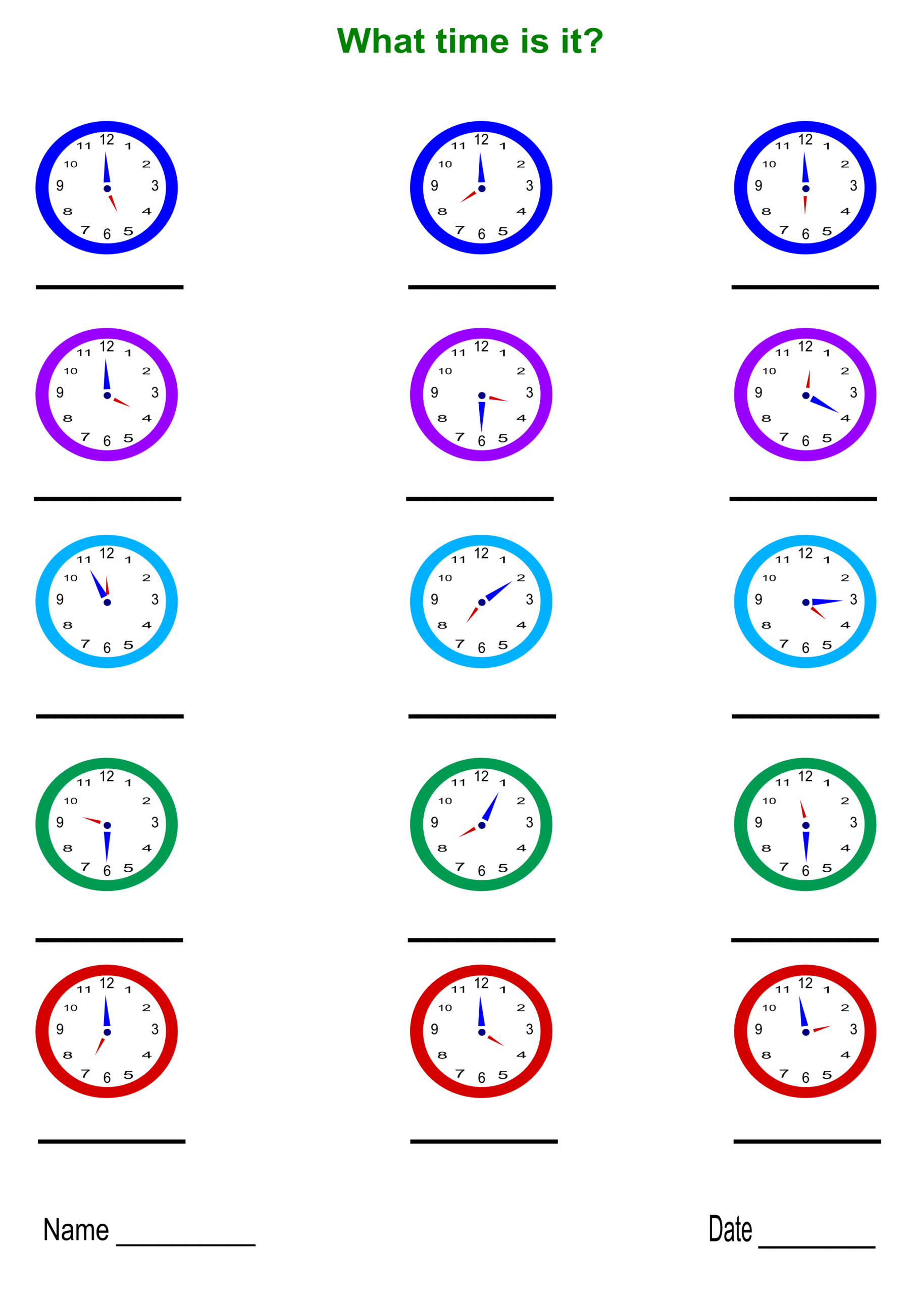 Worksheets For Kids 2nd Grade