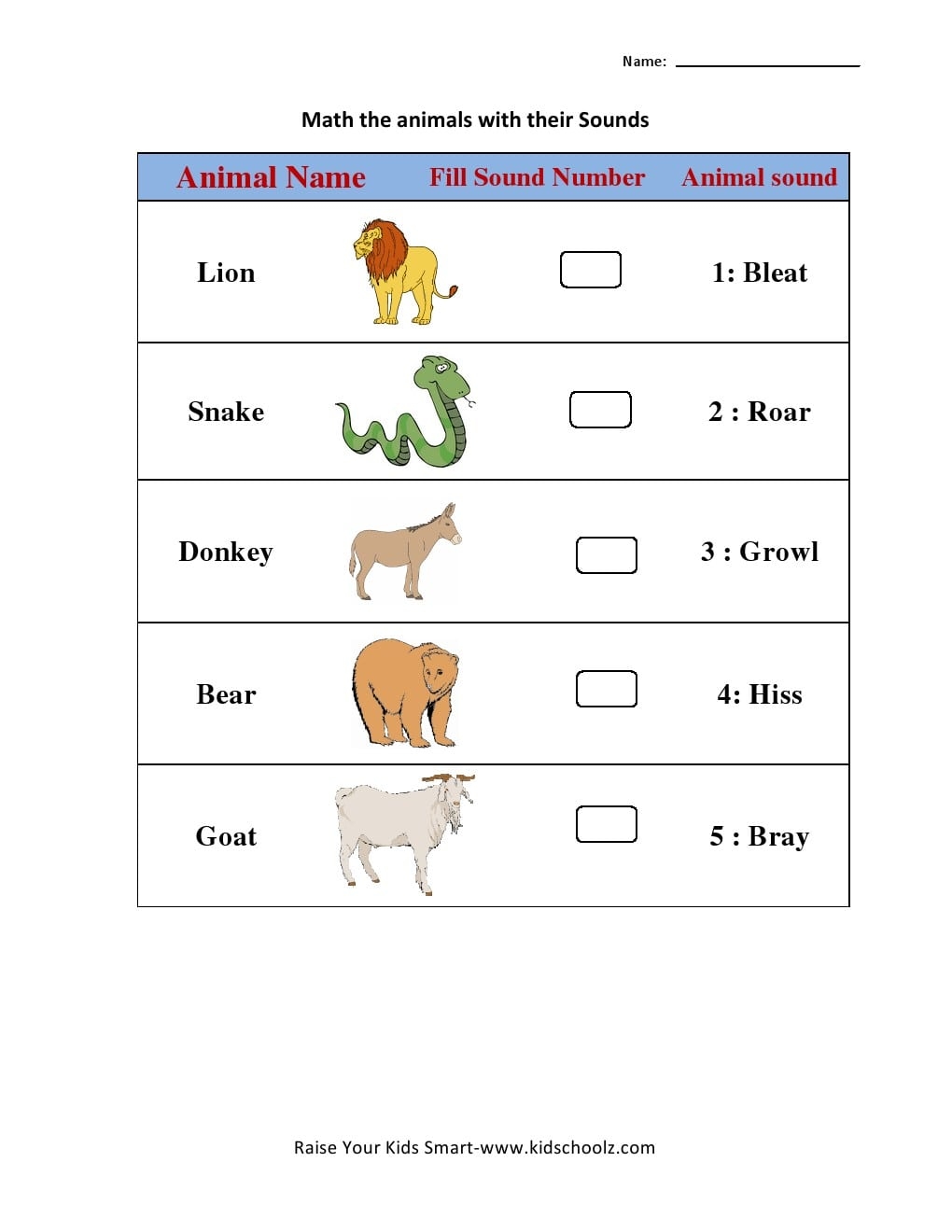 Worksheets For Lkg Students
