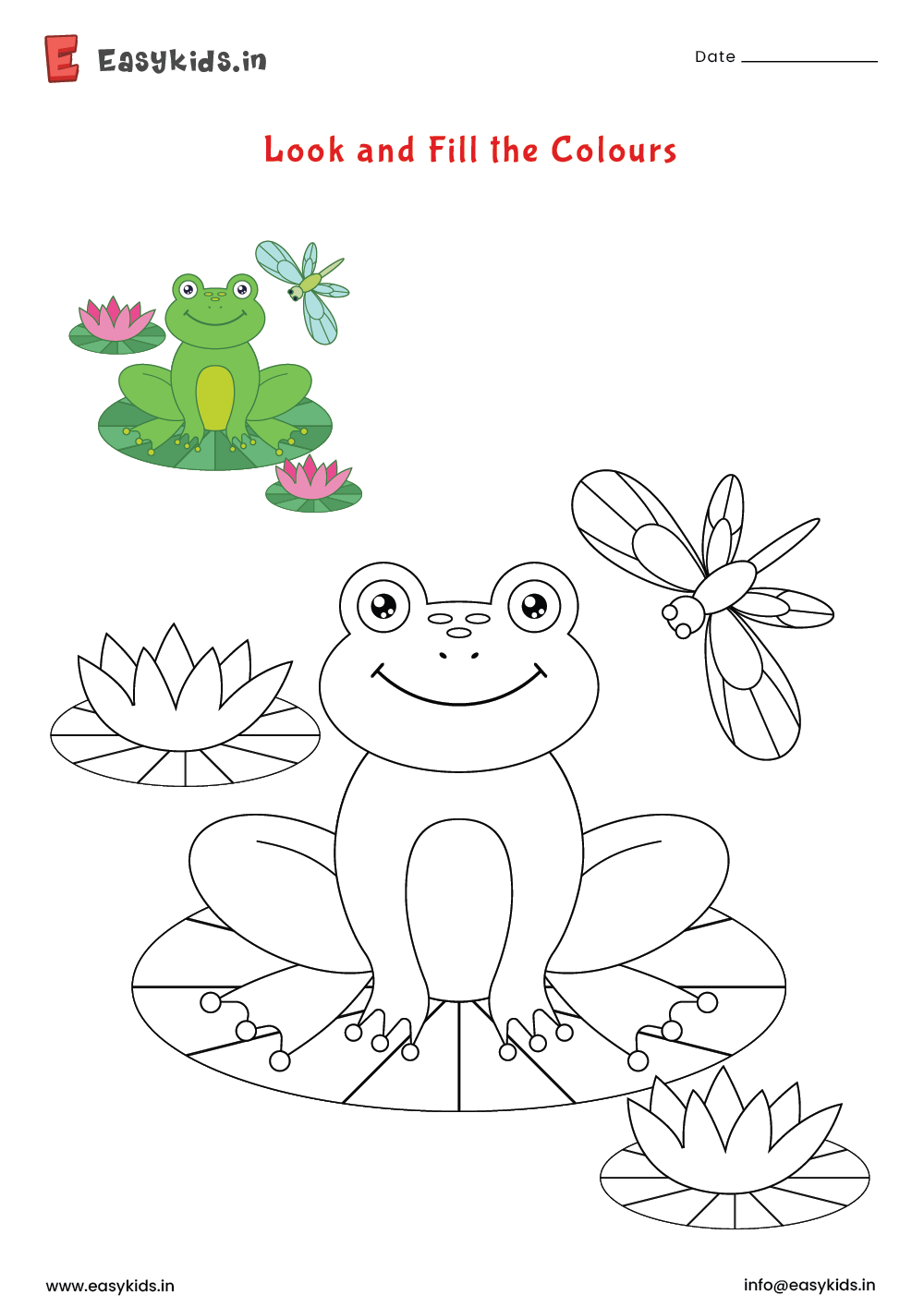 Worsheet Drawing Lkg Worksheet By Easy Kids EasyKids in