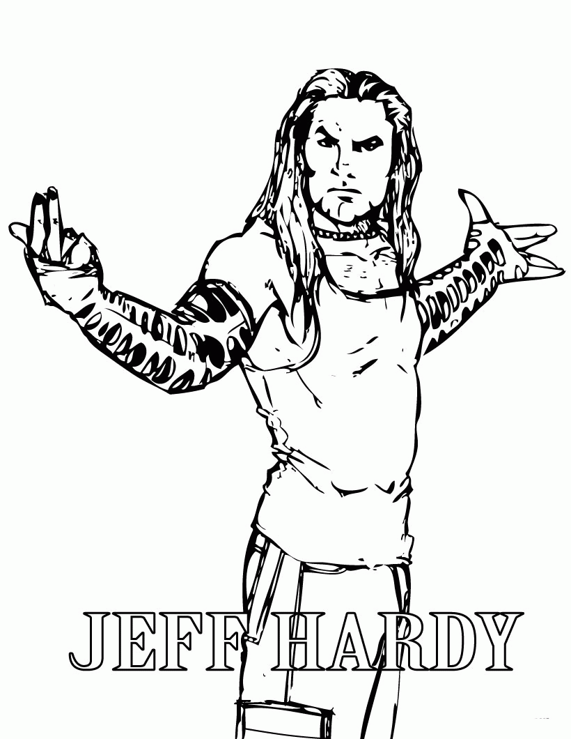 Wwe Coloring Pages Undertaker Coloring Home
