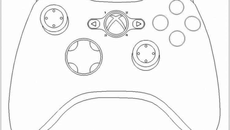 Xbox Coloring Pages Free Coloring Pages
