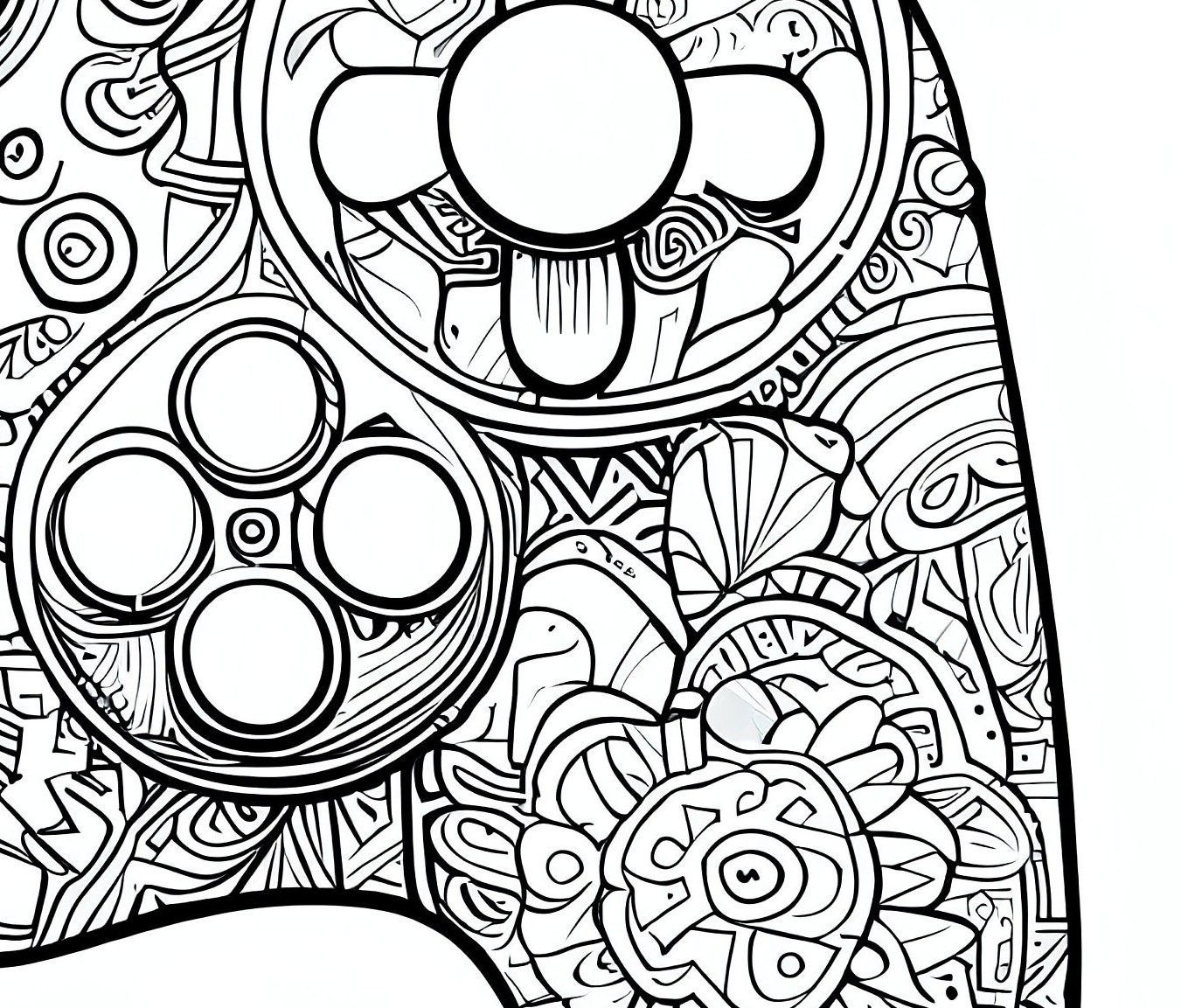 Xbox Controller Coloring Page Free Printable Coloring Vrogue co