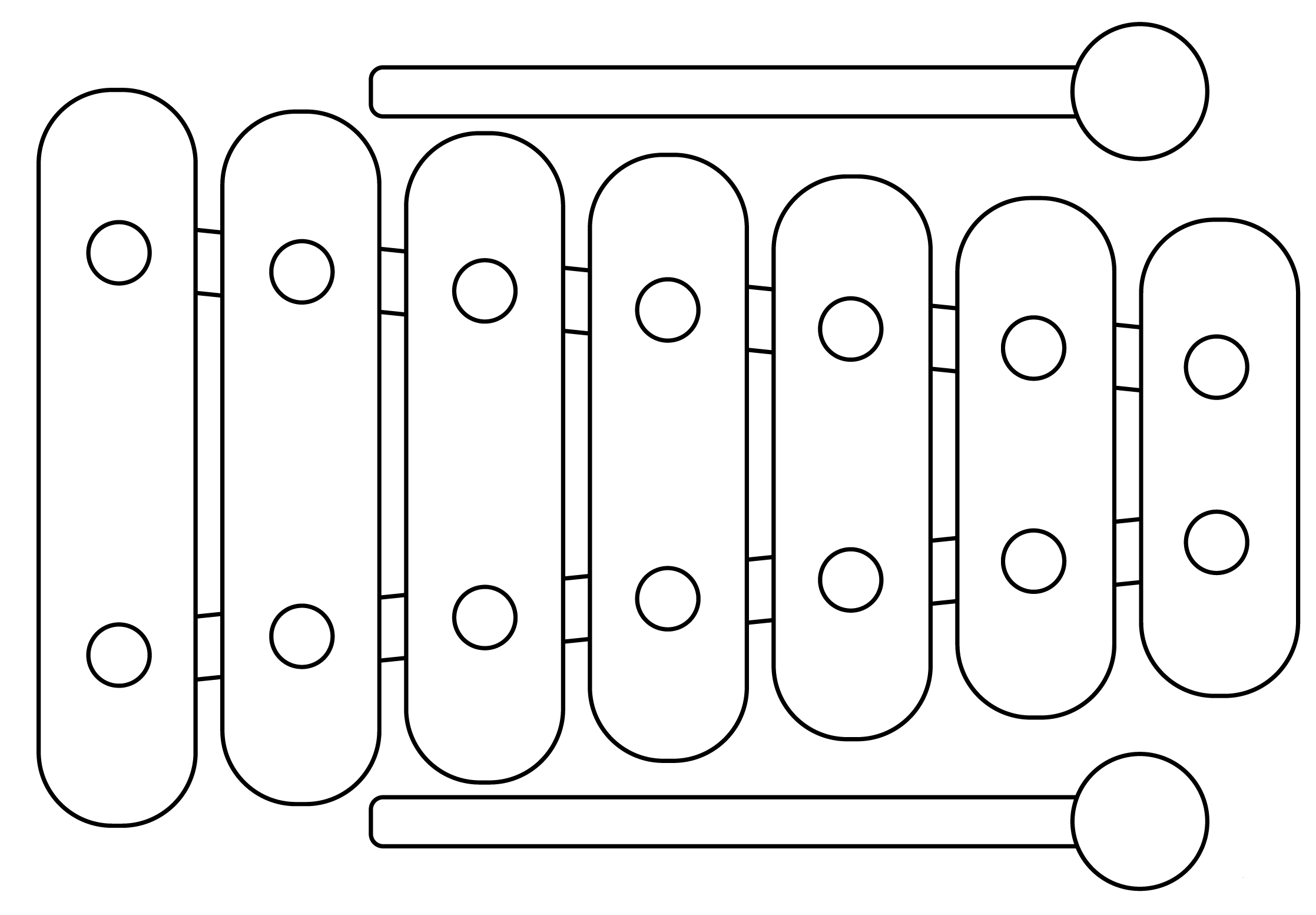 Xylophone Coloring Page ColouringPages