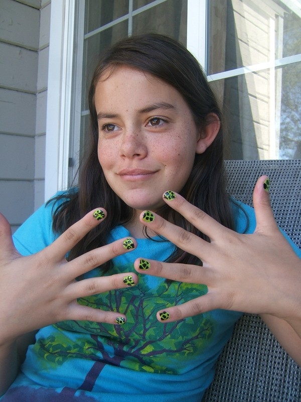 Zebra Print Nails How To Paint An Animal Print Nail Nail Painting 