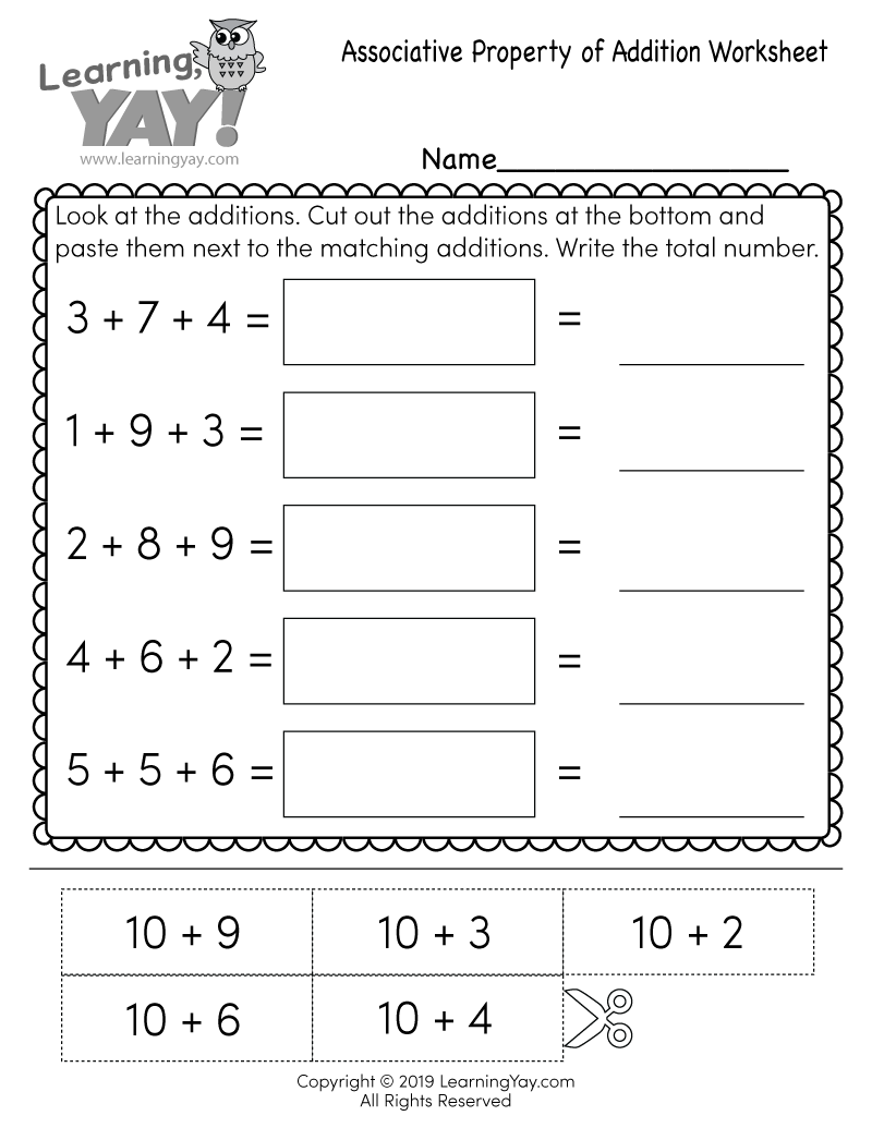 Free Printable First Grade Worksheets