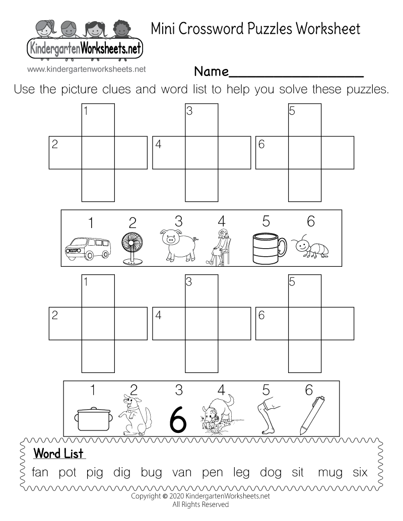 puzzle worksheet for kindergarten puzzle worksheet for kindergarten